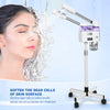 Hot And Cold Double Head Sterilization Spray Facial Steamer Machine Skin Care