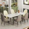 Luxury Extendable High Gloss Modern Dining Table 6-12 Seater Large Kitchen Table