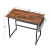 Computer Desk 81 cm, Home Office Small Writing Study Desk with storage GROSSē