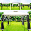 Outdoor Pergola 3 X 3m Gazebo Garden Sun Shade Canopy Shelter Patio Awning Porch