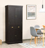 Kitchen Pantry Cabinet Freestanding Buffet Cupboard W/ 2-Door Cabinets & Drawer