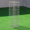 Galvanised Steel Gabion Basket Cage Mesh Wire Stone Basket Outdoo Wall Retaining