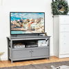 TV Stand TVs up to 50 Inches Media Console Cabinet Entertainment Center 2 Doors