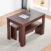 Rectangle Dining Tables for 2-4 Small Space, Wooden Kitchen Table Home/Office