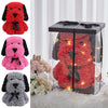 LED FOAM ROSE BEAR ARTIFICIAL FLOWER ROSE TEDDY BEAR DOLL FADDISH LOVE GIFT BOX