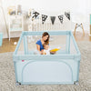 Baby Playpen Large Play Yard Toddler Portable Activity Center Play Yard W/Gates