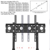 Elegant White Black TV Floor Stand Flat Panel Screen Adjustable TV Mount Bracket