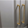 Simple Minimalist Gold Door Pull Drawer Knob Cabinet Handle Furniture Hardware