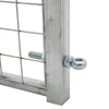 Galvanised Metal Field Farm Equestrian Entrance Security Gate Fence Cross Bar