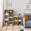 Bookcase Book Shelf 6 Cube Storage Units Wood Storage Shelves for Bedroom