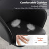 Faux Leather Salon Chair Bar Stool Hair Beauty Barber Chair Black Adjustable
