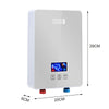 6000W Electric Tankless Hot Water Heater Instant Boiler Under Sink Tap Bathroom