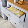Chest of 6 Drawers Grey Wooden Bedroom Home Furniture Clothing Storage Sideboard