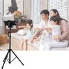 Indoor Outdoor Portable 360° Rotation Tablet Tripod Floor Stand with Carry Bag