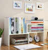 Mini Desktop Bookshelf Freestand Bookcase Home Office Desk Shelf Organiser Rack