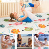 2 SIDE THICK BABY KIDS PLAY MAT CRAWLING FOAM FOLDABLE CARTOON WATERPROOF CARPET