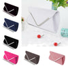 Plain Suede Wedding Party Prom Women and Women Evening Clutch Handbag