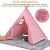 Kids Teepee Wigwam Childrens Play Tent Boys Girls Garden Indoor Toy 100% Canvas