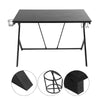 Modern R‑Shape Frame Gaming Table Stable Computer Desk For Home Office Working