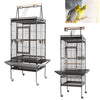 S/L Metal Luxury Bird Cage Rolling Metal Parrot Lovebird Cage Parrot cage