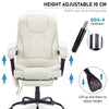 Massage Office Chair Computer Gaming Seat Swivel Recliner Chair With Footrest