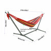 Portable Hammock with Stand for 2 person Weather Resistant Heavy Duty Steel