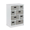 Tetbury Large Chest of Drawers, Bathroom hallway white storage unit, ASSEMBLED