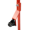2Pc Extension Ladder Roof Hook w/ WHEEL Ladders Adapter Ladder Stabilizer Climb