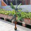 Artificial Palm Tree Potted Green Plant Exotic Tropical Decor Living Room Garden
