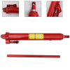 Red Hydraulic Ram Pump 8 Ton Capacity Jack with Handle For Engine Crane Garage