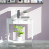 Modern Console Table 2 Drawer w/Shelf Dressing Table Hallway Hall Desk Furniture