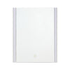 White Bathroom Mirror Wall Mounted 3 Colors LED Lights Touch Switch Anti-fog