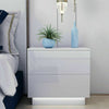 Bedside Tables Cabinet Storage Chest of Drawers Side Bedroom Furniture Wooden