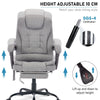 Massage Office Chair Computer Gaming Seat Swivel Recliner Chair With Footrest