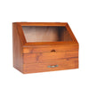 Cosmetic Makeup Drawer Desktop Tidy Storage Box Vintage Wooden Organiser Holders