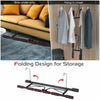 Foldable Padded Pull Up Bar Doorway Chin Up Workout W/ Smart Hook Home Gym