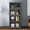 Kitchen Pantry Cupboard Tall Storage Cabinet Display Unit Organizer Freestandind