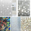 Window Film PVC Frosted Self Adhesive Privacy Glass Cover Sticker Bathroom Home