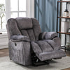 Electric Power Lift Recliner Sofa Velvet  Armchair Massage Heating Vibration BT
