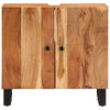 Sink Cabinet Solid Wood Acacia and Engineered Wood Iron feet are stable