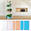 4-Tier Outdoor Wooden Flower Plant Pot Shelf Stand Folding Display Ladder Garden