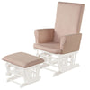 Nursing Glider Footstool Reclining Maternity Chair Rocking Chair w/ Ottoman Home