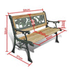 Antique-design Garden Metal Bench Seat Outdoor Decorative Cast Iron Park Chairs