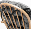 ONPNO Replacement Velvet Cushions 5PCS Set for Glider Rocking Chair and Stool