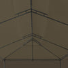 Gazebo with Curtains 600x298x270 Taupe 180g/m² Canopy Shelter Party Tent V3S6