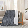 Sherpa Fleece Blanket Soft Warm Faux Fur Large Sofa Throw Bed Double King Sizes