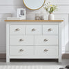 Chest of Drawers Bedside Cabinet Storage Wooden Modern Bedroom Furniture Home