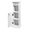 3 Tier Toilet Roll Storage Unit Free-Standing Bathroom Cabinet Space Saving