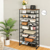 10-Tier Shoe Rack Capacity Shoe Storage Organizer Shoe Storage Unit Shoe Shelf