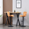 2x Bar Stools Breakfast Comfortable Swivel Gas Lift Kitchen Stool Leather Chairs